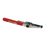 Portable locking hand tool used to apply punch type 3/8 and 5/8 band clamps. For use with F series only.