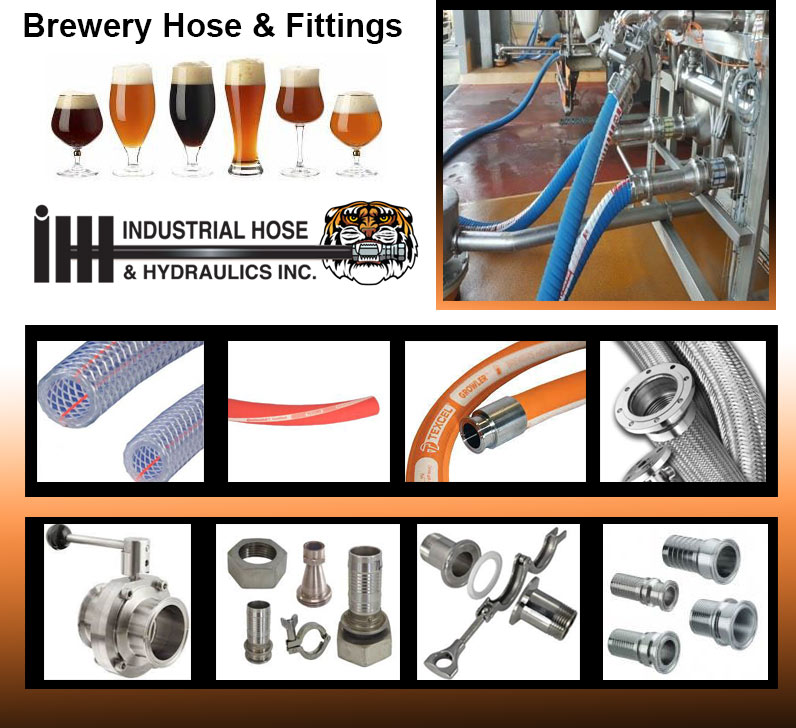 Brewery Hoses and fittings in the ft lauderdale area
