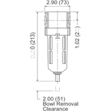 Wilkerson Airline Standard Filter Drawing
