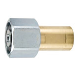 PARKER 6100 Series Coupler - Threaded Connection, Hex Nut