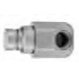 PARKER FEM Series Nipple -  ISO 16028, Push-to-Connect, 90°