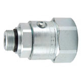 PARKER In-Line - Male SAE O-Ring Straight Thread x Female 37° Flare