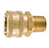 PARKER ST Series Coupler - Straight-Thru Interface, Male Pipe Thread