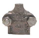 DIXON Boss 2-Bolt Type, 2 Gripping Fingers