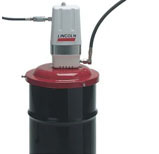LINCOLN 1418 - Stationary Package, Series 40, 50:1, Double Acting, 1/4 NPT, 120 lb. Drum