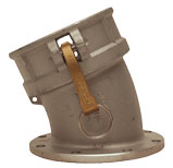 DIXON Cam & Groove 22½° Coupler x TTMA Flange