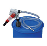 PIUSI Rotary Hand - Adjustable Suction Pipe, 10 Gallons/100 Revolutions