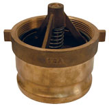 DIXON VR4086 - Vapor Recovery Tank, 4 FNPT, 3 ⅝ Height, w/ Vapor Poppet