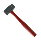 Mallet for punching band clamps
