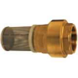 Strainer With Spring Loaded Check Valves