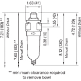 Wilkerson Carded Miniature Lubricator Drawing