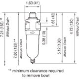 Wilkerson Carded Miniature Lubricator Drawing